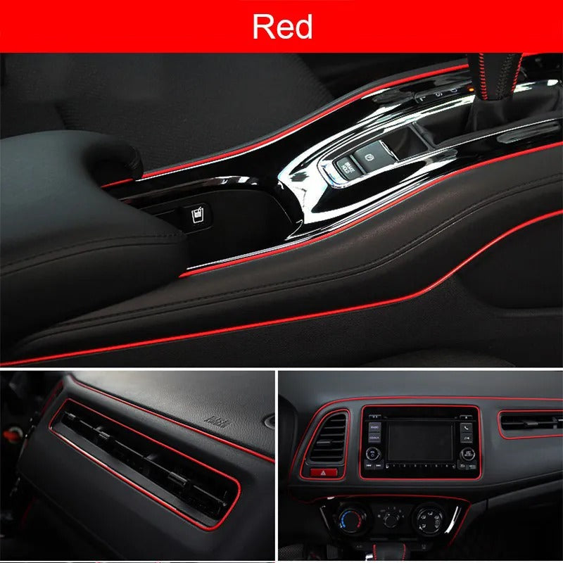 Car Moulding Decoration Flexible Strips1/3/5M Interior Auto Mouldings Car Cover