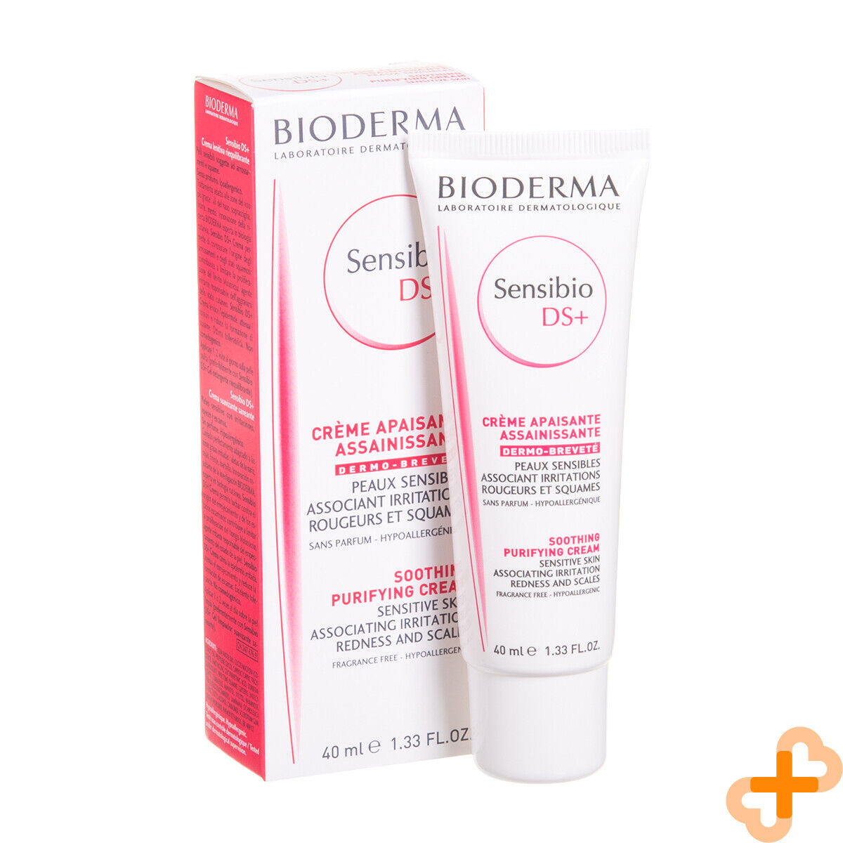 Bioderma Sensibio DS+ Cream 40ml Soothing Redness Treatment For Sens